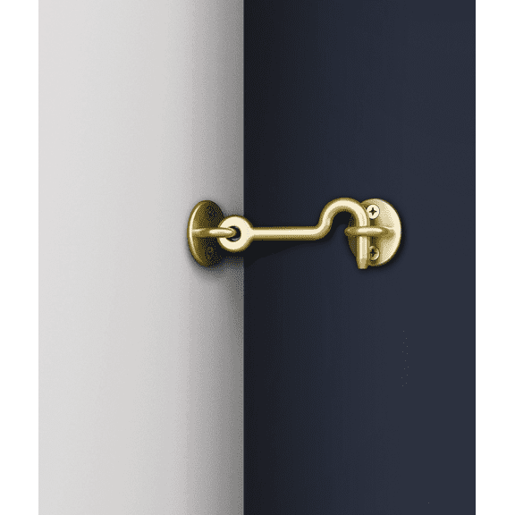 National Hardware N336-263 Door Stop, 3 in Projection, Brass, Antique Bronze — Standard Mounting Hardware, Drop-In Replacement