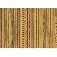 thumbnail image 1 of Ahgly Company Indoor Rectangle Abstract Brown Modern Area Rugs, 2' x 5', 1 of 4