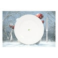 thumbnail image 2 of Ryvnso Placemats Set of 4 Snowman Play Ball Christmas Winter Dining Mats Heat-Resistant Non-Slip Washable Table Mat, 2 of 8