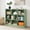 Green, variant on Demi Bonn 3-Tier Open Bookcase, 8-Cube Floor Standing Storage Shelves, Thickened Board, Anti-Tipping, Home Organizer, Blue