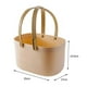 thumbnail image 5 of Portable Bath Basket Silicone Handle Large Capacity Bathroom Wash Storage Basket, 5 of 5