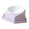 thumbnail image 4 of Raised Pet Food Bowl, Cats Bowl Hexagonal Elevated  For Home, 4 of 8