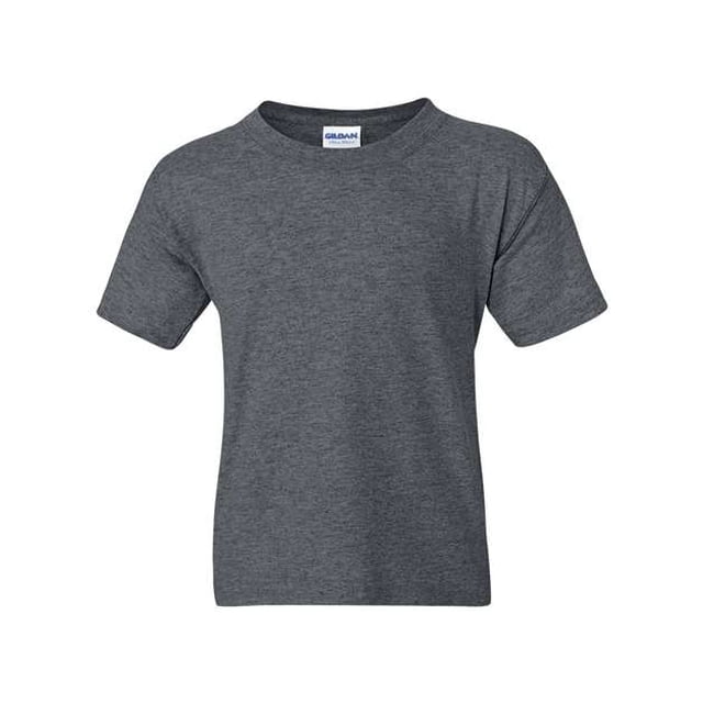 Camiseta Gildan Youth DryBlend 50 algodón/50 poliéster 20F Dark Heather XS Gildan 8000B
