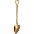 thumbnail image 1 of Coffee Spoon 1PC Steel Iron Shovel Spoon Coffee Ice Cream Spoon Engineering Shovel Retro Cute Spoon Kitchen Gadget Stainless Steel Iron Shovel Spoon (Color : Gold, Size : Talla Única), 1 of 1