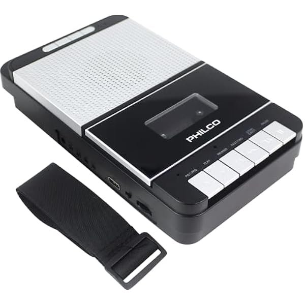 Grabadora de casete digital portátil: reproductor multifunción y convertidor de MP3