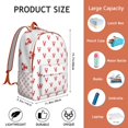 thumbnail image 3 of Crustacean Seafood Marine Ocean Travel Backpack – Lightweight Student Backpack with Nautical Beach Design, Comfortable Carrying, and Anti-theft Features for Daily Use and Short Trips, 3 of 5