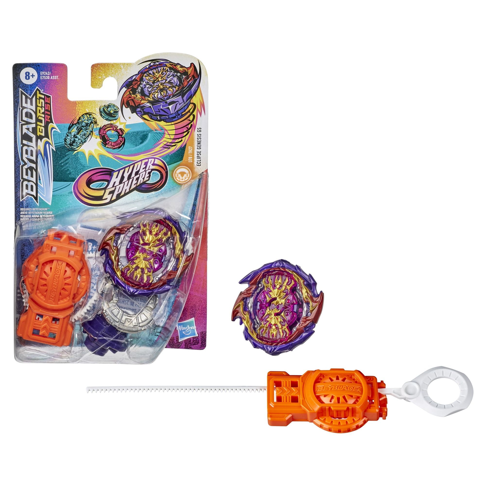 Beyblade Burst QuadStrike Zeal Achilles A8 Starter Pack, Battling
