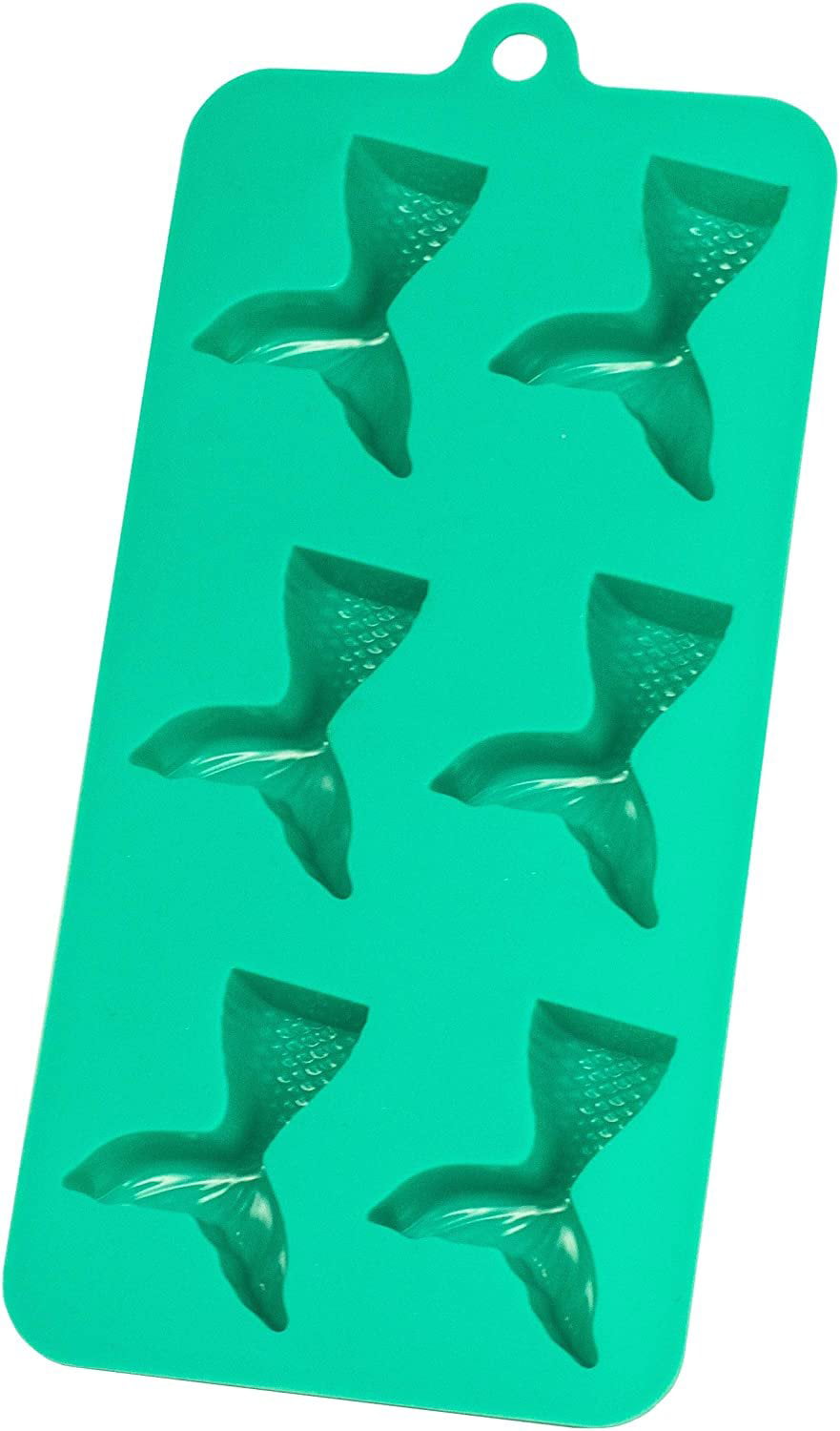 Silicone Mermaid Drink Ice Cube Gummy Mold Freezer Tray Hard Candy Edibles Maker 