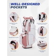 thumbnail image 3 of Sturdum 5.5 lb Lightweight 7-Way Golf Stand Bag for Men & Women, 900D Oxford, Full-Length Dividers, Cooler Pocket, Dual Padded Straps & Stable Base, 3 of 8
