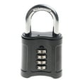 thumbnail image 3 of Heavy Duty Combination Padlock Waterproof 4 Digit Padlocks Outdoor Safely Code Lock Weatherproof Gym Locker Lock, 3 of 7