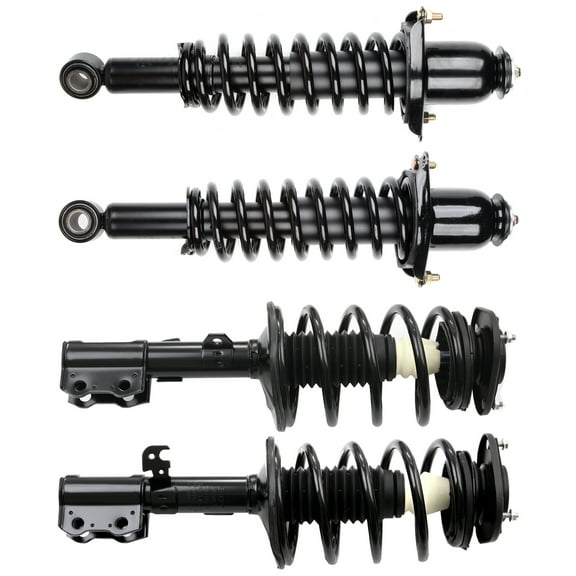 Complete Struts Shock Absorbers Fits for 2003 2004 2005 2006 2007 2008 for Toyota Corolla CCIYU 172115 172114 171373L 171373R Quick Struts Assembly Front Rear Pair Struts