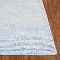 thumbnail image 3 of SAFAVIEH Abstract Rumen Solid Color Area Rug, Ivory/Blue, 3' x 5', 3 of 10