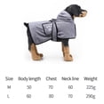 thumbnail image 2 of Toalla Absorbente De Agua Para Perros Toalla De Baño Para Gatos Albornoz Para Mascotas Manta Suministros Para Mascotas De Doble Uso Eigraketly PT001458-02, 2 of 7