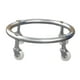 thumbnail image 3 of Soporte para tanque de gas, base para cilindro de gas, multiusos, rotación de 360 ​​grados, cilindro de gas Plata, 3 of 9