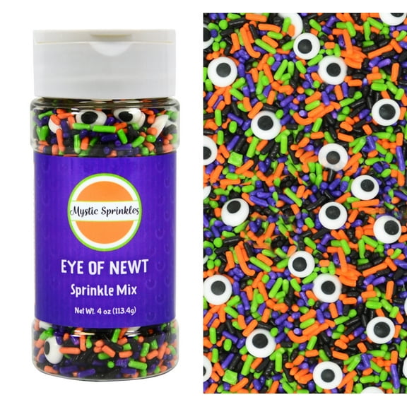 Mystic Sprinkles Eye of Newt Sprinkle Mix 4 Ounce Bottle