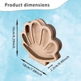 thumbnail image 5 of 7829 Wood Seashells Display Case with Acrylic Window,Seashells Display Box Decorative Shadows Box for Starfishs Collections, 5 of 20