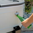thumbnail image 6 of Permasteel 120-QT Outdoor Portable Patio Cooler Ice Chest with 2 Drink Dividers, Swivel Caster Wheels, Heavy-Duty Handles, White, 6 of 12
