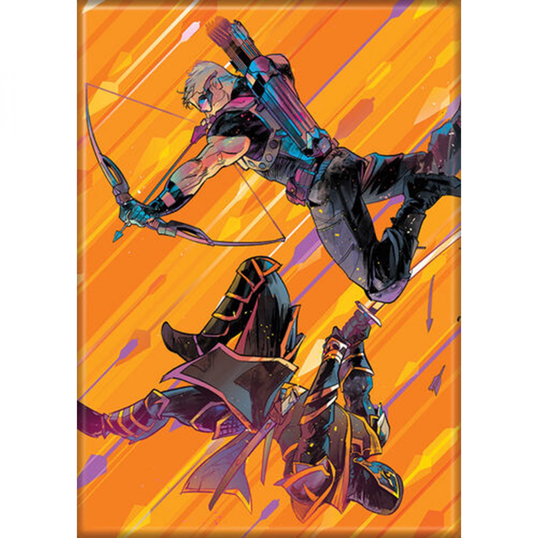 Marvel Comics Ultimate Hawkeye Freefall Magnet - Walmart.com