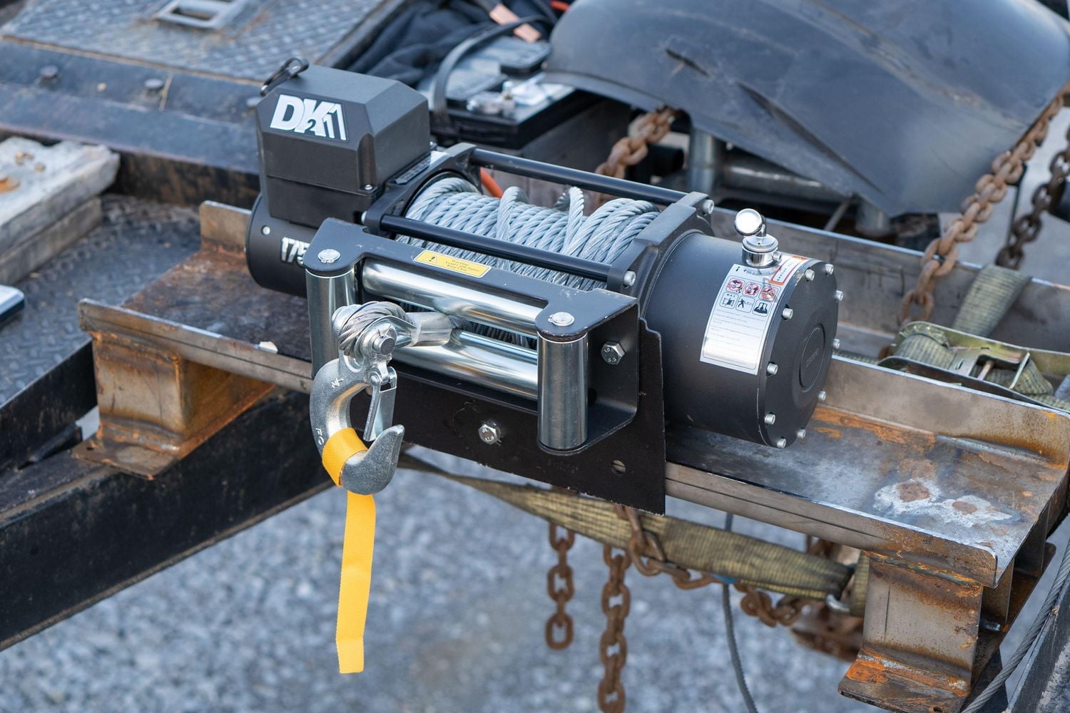 DK2 17,500 lb Premium Electric OEM Winch (Steel Cable Included)