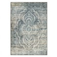 thumbnail image 2 of Superior Salford Medallion Indoor Area Rug, 6' x 9', Blue-Beige, 2 of 7