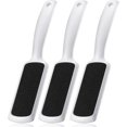 thumbnail image 1 of Foot Files for Hard Skin,3 Packs Double-Sided Foot Rasp File and Callus Hard Skin Remover for Wet and Dry Cracked Feet(White), 1 of 8