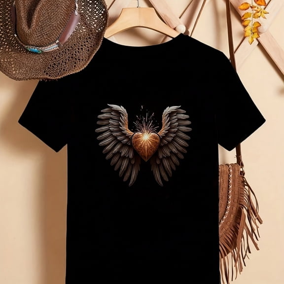 Heart With Wings And Sparkles All Sean