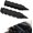 Black Hand Grips, variant on Motorcycle 1" Handlebar Hand Grips 25mm Bar End Handle Bar Grip Fit for Harley Sportster XL 883 1200 Touring FLHR Dyna Softail Fat Boy Choppers Fit for Honda