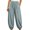 Gray, variant on Cuffed Jogger Pants for Women Baggy Harem Trousers Elastic Waist Casual Pant with Side Pocket Soft Breathable Long Trouser Solid Loose Lightweight Loungewear Bottoms