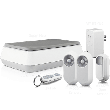 Swann Kit Maison Intelligente : Prise Intelligente et Capteurs de Mouvement