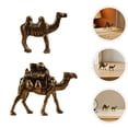thumbnail image 5 of WEUVEB 2Pcs Golden Vintage Camel Figurines Eid Mubarak Ramadan Home Decor Middle East Style Decorative Ornaments, 5 of 7