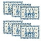 thumbnail image 1 of Manteles individuales de porcelana Artoid Mode con forma de conejo de Pascua, 6 unidades, 1 of 7