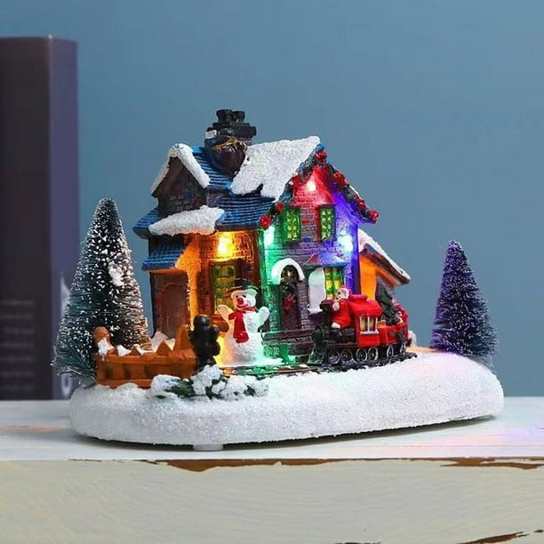 Walmart christmas village store train