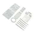 thumbnail image 1 of Moules à Bijoux Réutilisables Doux Durables Lisseur Kit de Moules en Résine pour Fabrication de Bijoux Pendentif, 1 of 5