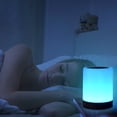 thumbnail image 3 of Luz de noche LED, lámpara de noche para niños con control táctil y lámpara de mesa regulable RGB recargable por USB con función de cambio de color para dormitorio y sala de estar, 3 of 5