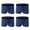 Blue, variant on Yaoyar Men's 4pcs Solid Color Boxer Briefs Short Leg Underwear Pack Health to Wear Blue XL