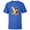 Royal, variant on Disney Mickey Friends Mickey Mouse and Donald Duck Fresh - Short Sleeve T-Shirt for Kids - Customized-Athletic Heather