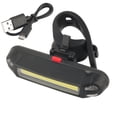 thumbnail image 2 of 3 Pieces LED Bike Tail Lamp Multi Modes Cycling Warning Light Waterproof USB Rechargeable Rear Light, Red Light, 2 of 9
