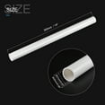 thumbnail image 2 of Uxcell Rigid Round Pipe White 0.83 x 0.98"(ID*OD) High Impact for Water Pipe Crafts Cable Sleeve, 2 of 6