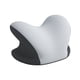 thumbnail image 2 of Almohada cervical de de espuma viscoelástica, cojín cervical, reposacabezas ergonómico portátil, funda extraíble para coche, avión, dormitorio. Gris claro y oscuro, 2 of 8