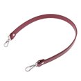 thumbnail image 3 of 64cm PU leather bag handle shoulder strap replacement bag handle bag handle Burgundy, 3 of 4