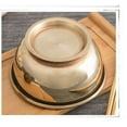 thumbnail image 2 of Wollet Pure Copper Bowl （12.5*5.2 or 6.2cm）- Brass Bowl - Copper Spoon 15cm -Brass Chopsticks 25cm, 2 of 5