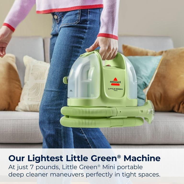 BISSELL Little Green Mini Portable Carpet Cleaner, Upholstery and