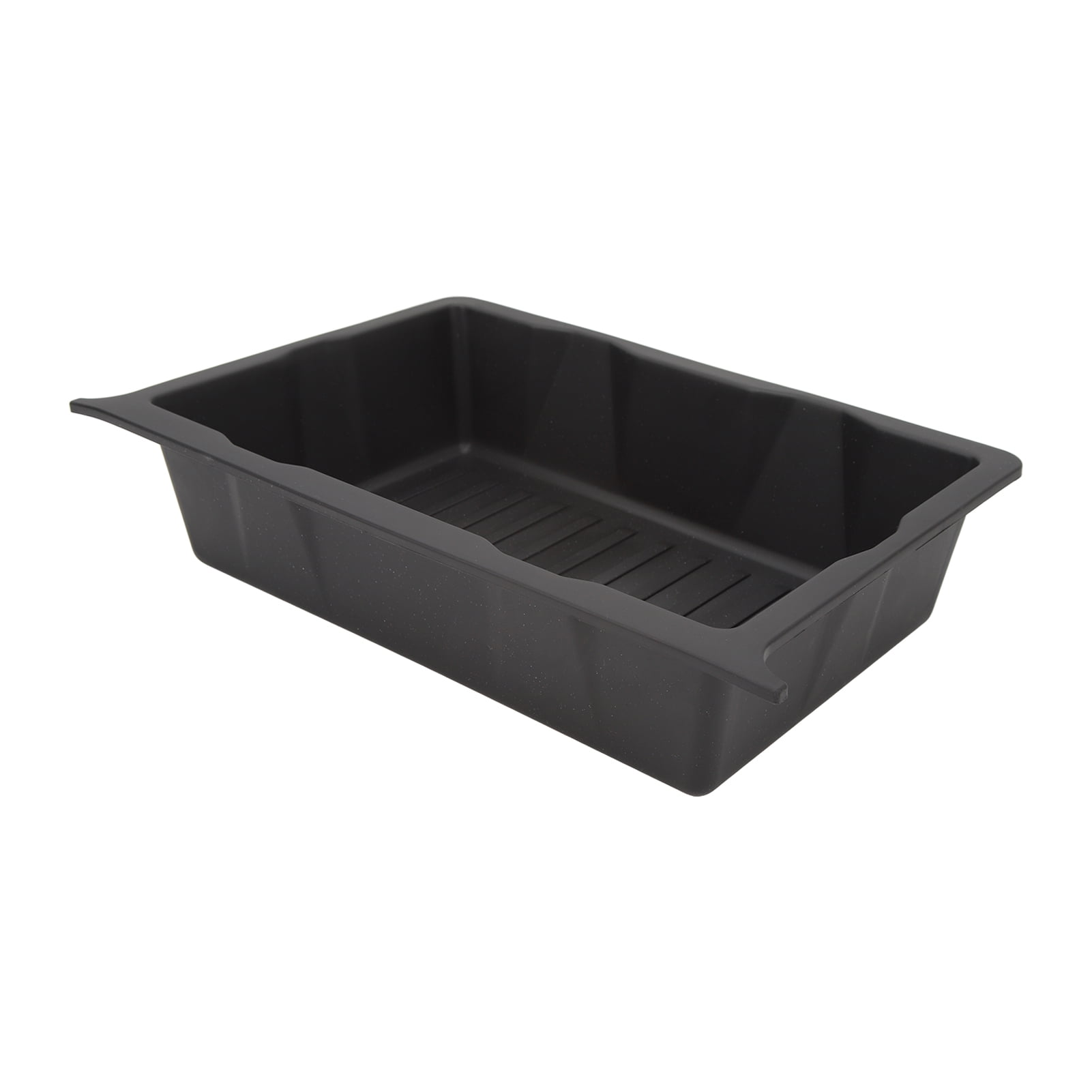 LAZIOEGR 2 Pcs Under Seat Storage Box Organizer Container Tray Replacement for Tesla Model Y 2020-2023, 16.5 x 11.0 x 4.7 Inches / 42 x 28 x 12 cm, Black Custom Fit Auto Interior Accessories Bin