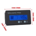 thumbnail image 3 of Moniteur de Capacité de Batterie Affichage LCD Réglage Simple Indicateur Étanche 12 84V, 3 of 7
