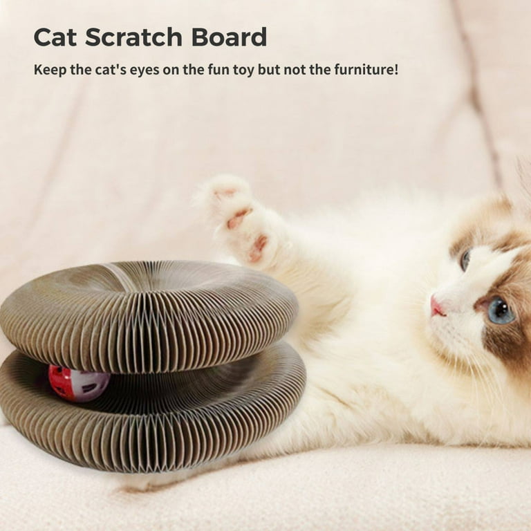 Kitty Kurlz Oval Bed Lounger Couch For Indoor Cats Corrugated Cat