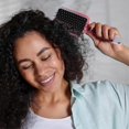 thumbnail image 4 of Hair Brush Set 4PCS Anti Static Detangling Vent Paddle Brushes for Wet and Dry Hair Pink, 4 of 4