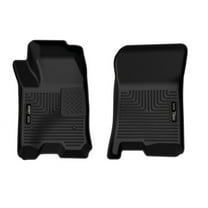 Husky Liners X-act Floor Mats Fit 23-25 Clrdo/Cnyon Crew Cab Front Row 2pc Black