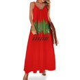 thumbnail image 1 of Vestido sin mangas con marcha de hormigas Vestido largo mujer Vestido de verano mujer, 1 of 7