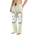 thumbnail image 5 of Happy Suns Men's Lightweight Pajama Bottoms Stretch Elastic Waist Side Pockets Spring Fall, 5 of 7