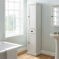 thumbnail image 2 of Pemberly Row 2 Drawer Linen Cabinet in Distressed White, 2 of 10